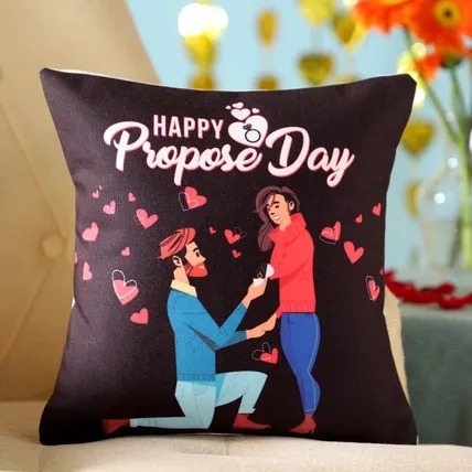 Propose Day Cushion (Order it 4-5 days before the date you want it)